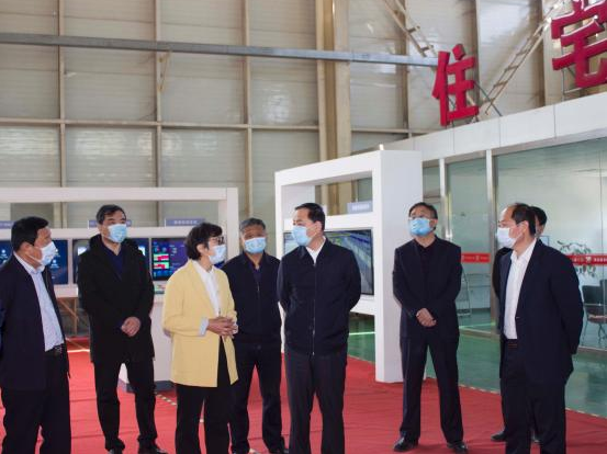 市委常委、縣委書記張業(yè)蒞臨河北新大地 助力企業(yè)快速發(fā)展 